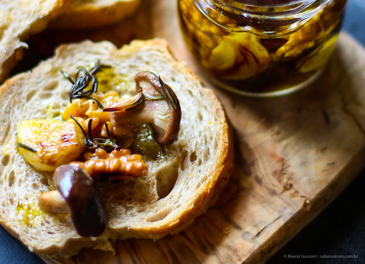 conserva de cogumelos