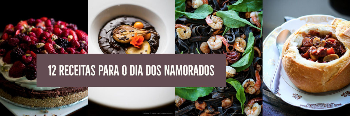 receitas para um jantar romântico