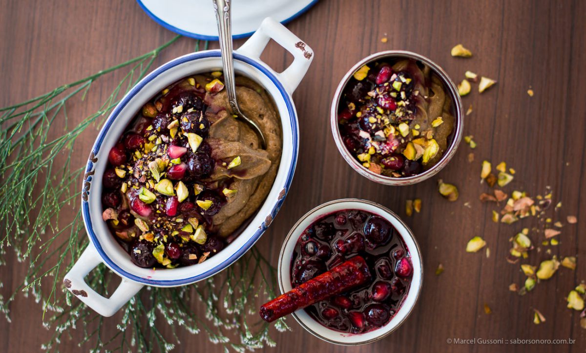 mousse de chocolate funcional