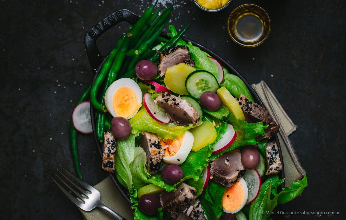 Salada Nicoise - receita