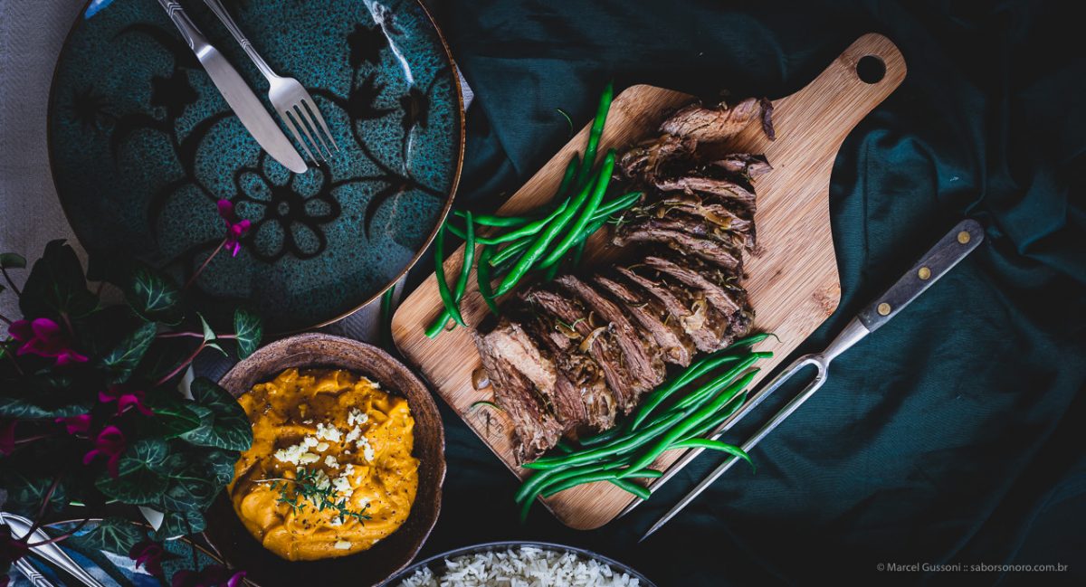 Fraldinha ao forno com cerveja